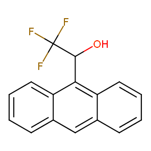 258 g/mol 纠错 中文名 2,2,2-三氟-1(9-蒽基)乙醇 2,2,2-三氟-1(9