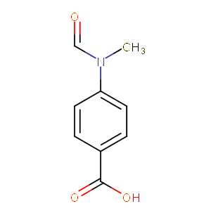 cas号: 51865-84-0 中文名称: 4-(n-甲酰基-n-甲基氨基)苯甲酸 英文